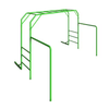 Latest Outdoor Fitness Red Monkey Bar for Kids