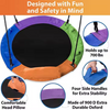 Durable And Waterproof Four-color Saucer Swing