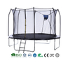 Professional 7-shaped Outdoor Trampoline Without Fiber Glass Rod