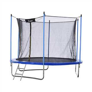 Outdoor Straight Pole inside Net Trampoline