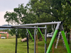 M02 Outdoor Playground Swing Set And Monkey Bar