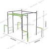 Professional Multi-functional M03 Swing Set & Monkey Bar