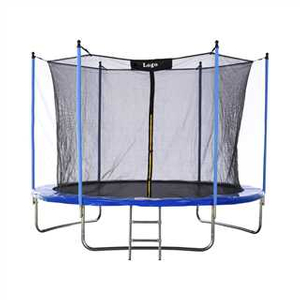 Outdoor Straight Pole inside Net Trampoline