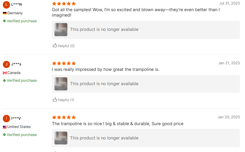 Shop Reviews