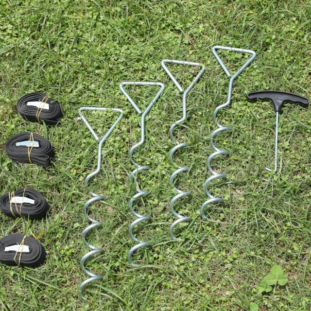 Durable And Wear-resistant S/U-wind Stake