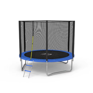 Straight Pole Outside Net Trampoline