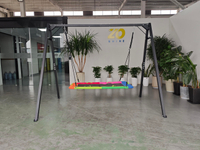 Black Swing Set & Long Swing