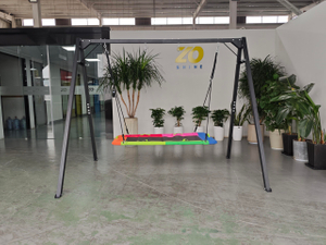 Black Swing Set & Long Swing