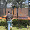 L-Leg Orange Rectangular Trampoline
