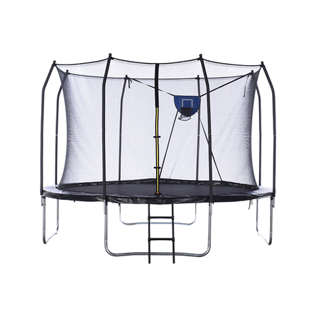 Professional 7-Shaped Outdoor Trampoline With Safety Net