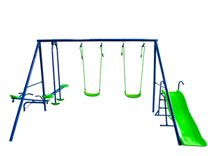 Outdoor Swing Slide Set