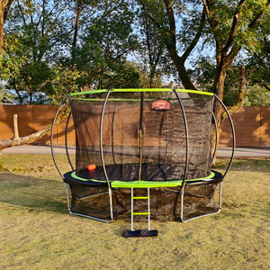 Floor Standing Pumpkin Trampoline