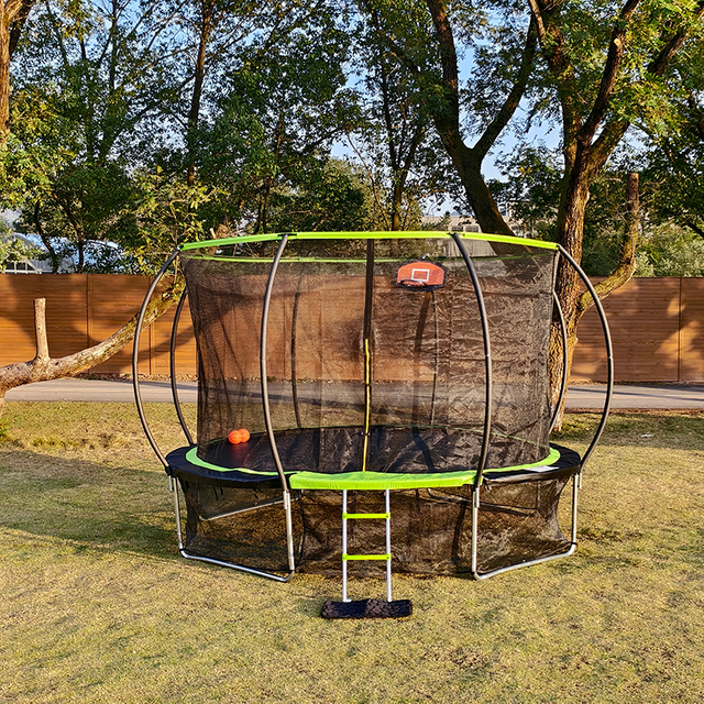 Floor Standing Pumpkin Trampoline