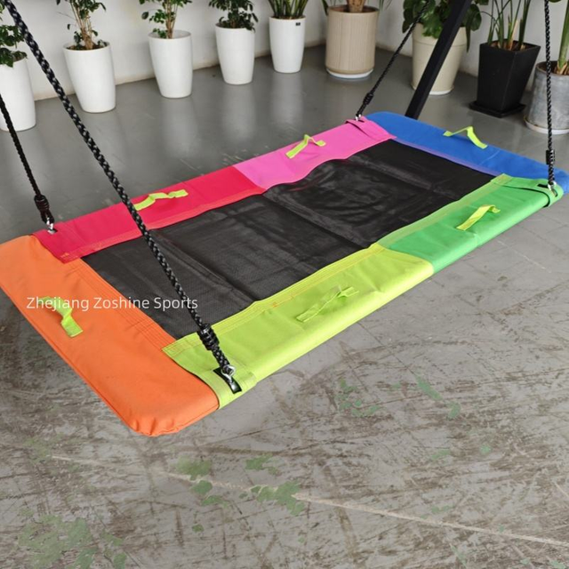 Colorful Safe Unique Rectangular Tree Swing