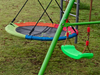 M02 Outdoor Playground Swing Set And Monkey Bar