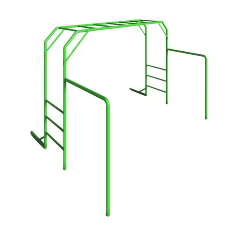 Active Toy Kids Green Monkey Bar for Outdoor