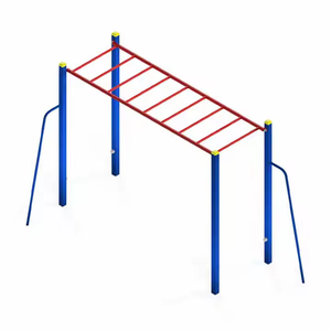 Beautiful Red And Blue Monkey Bar