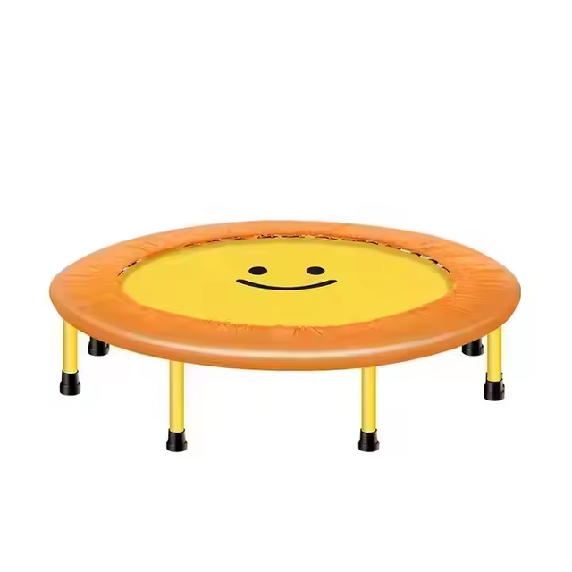 Yellow Smile Kids Fitness Trampoline