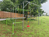 M04 Anti-rust Outdoor Playground Swing Tree & Monkey Bar