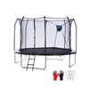 Professional 7-shaped Outdoor Trampoline Without Fiber Glass Rod