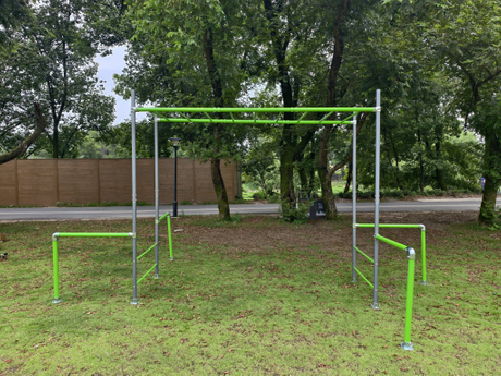 Heavy‑Duty Anti‑Rust Height‑Adjustable Monkey Bar Climbing Frame