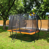 L-Leg Orange Rectangular Trampoline