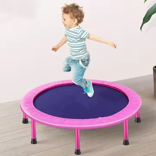 Yellow Smile Kids Fitness Trampoline