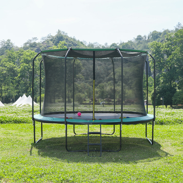 7-shape Outdoor Fiber Glass Rod Trampoline 