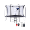 Professional 7-shaped Outdoor Trampoline Without Fiber Glass Rod