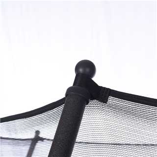 7-shaped Outdoor Trampoline Without Fiberglass Rod