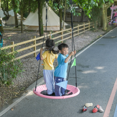 High Quality Customized Monochromatic Fabric Swing Durable Outdoor