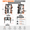 JH-D60 Multifunctional Smith Machine Home Gym Trainer