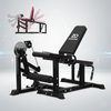 PLC01 325LB Adjustable Steel Leg Extension Curl Machine