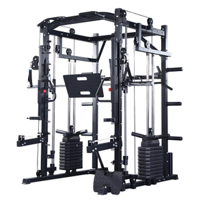  All-in-One Smith Machine 400KG Max Load Home Gym Power Rack