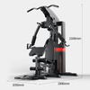 JLM-610 73KG Weight Stack Multifunction Home Gym Station