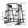 JH-D67 Smith Machine Squat Rack Integrated Training Set