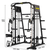 JH-D67 Smith Machine Squat Rack Integrated Training Set