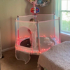 60 Inch 3in1 Kids Trampoline with Basketball Hoop Ball Pit
