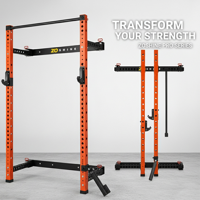 PWM02 200KG Durable Steel Home Squat Rack