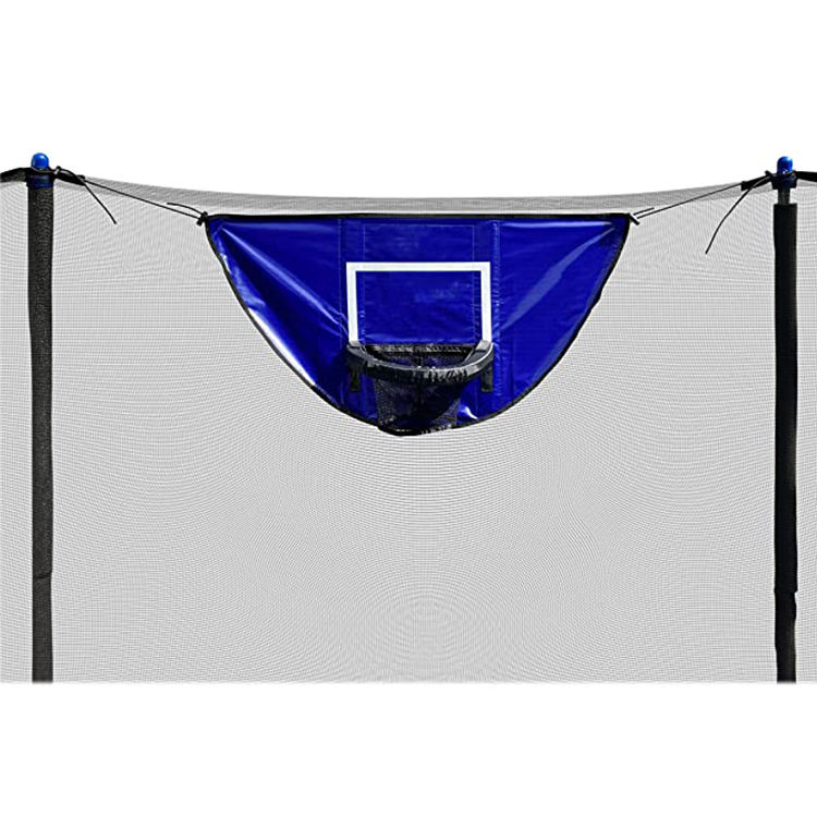 Indoor kids fitness trampoline in a playroom