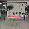 Modular Black Metal Swing Frame for DIY Multiple Swing Combinations