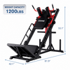Leg Press Hack Squat Machine 2000LBS Home Gym Combo