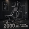 JH-B019 2T Steel Adjustable Plate Loaded Leg Machine
