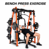 JH-D60 Multifunctional Smith Machine Home Gym Trainer