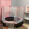 60 Inch 3in1 Kids Trampoline with Basketball Hoop Ball Pit