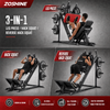 JH-B019 2T Steel Adjustable Plate Loaded Leg Machine