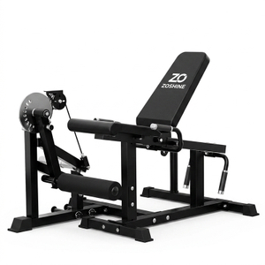 PLC01 325LB Adjustable Steel Leg Extension Curl Machine